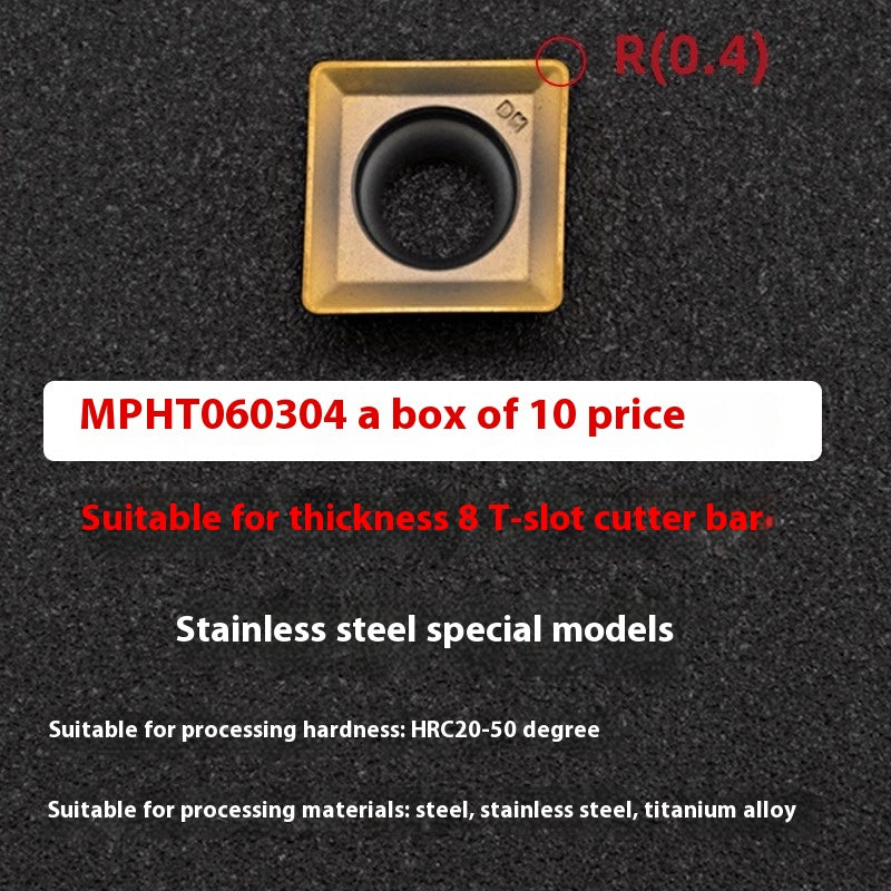 2064-T-slot milling cutter rod CNC slotting HTS three-edged machining center numerical control T-slot milling cutter rod thickness 6 8 10 12 Shandong Denso Pricision Tools Co.,Ltd.